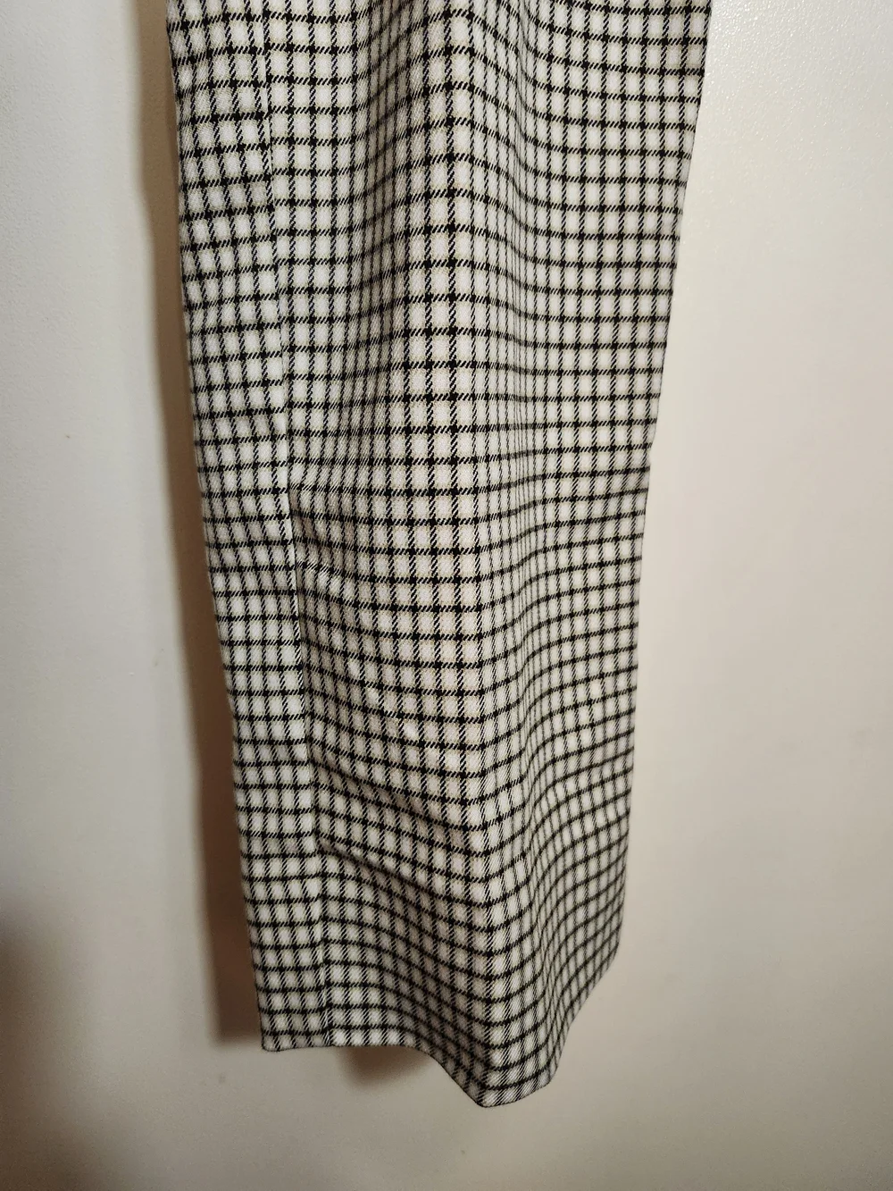 Worthington Women's Black&White Checkered Pants - Size 12
